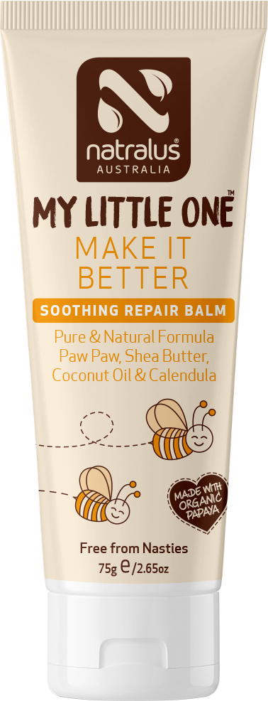 Natralus My Little One Make It Better Soothing Repair Balm 75g Tube
